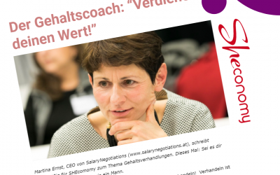 Der Gehaltscoach: “Verdiene deinen Wert!” – Sheconomy 11.06.2021