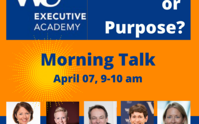 Purpose vs. Payment – does money still matter at all for employees? – Morning Talk – 07.04.2022