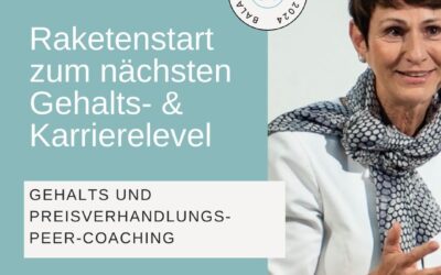 Peer Coaching „Raketenstart zum nächsten Gehalts- und Karrierelevel | 17.5.2024